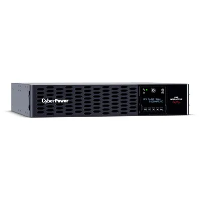 CYBERPOWER - PR3000RT2UC - 3000VA/3000W, Sine Wave, 2U, NEMA L5-30P, 10 Ft Cord, 8 NEMA 5-20R +1 NEMA L5-30R, USB, Serial, SNMP, Relay, EPO, PowerPanel Business Edition software, Built-in Cloud Monitoring, 3 Yr Warranty