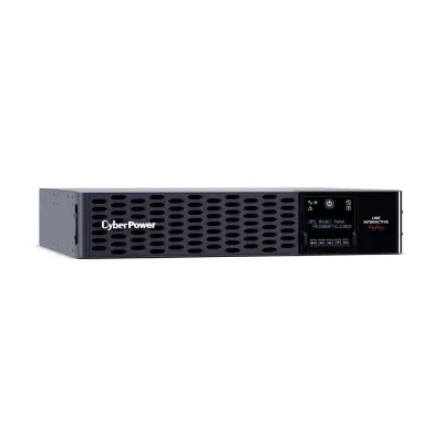 CYBERPOWER - PR3000RTXL2UACN - 3000VA/3000W, Sine Wave, 2U, NEMA L5-30P, 10 Ft Cord, 8 NEMA 5-20R +1 NEMA L5-30R, USB, Serial, SNMP, Relay, EPO, PowerPanel Business Edition software, Built-in Cloud, Accepts EBM BP48VP2U03, Pre-installed RMCARD205, 3 