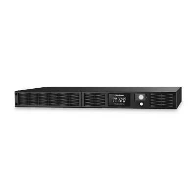 CYBERPOWER - PR500LCDRT1U - 500VA/400W, Pure Sine Wave, 1U, NEMA 5-15P, 10 ft cord, USB, Serial, SNMP, Relay, EPO, PowerPanel Business Edition software, Yes, 3 year warranty