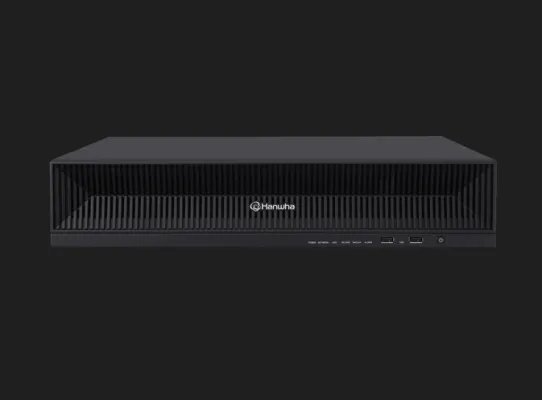 Hanwha - PRN-3200B2-24TB - 32 CH NVR (24TB Raw) up to 8K (32MP) Resolution (Intel based Model), Features AI Search (Best Shot, Attribute), object detection and classification, License plate detection and search for AI Based Cameras plus Adding AI Sea