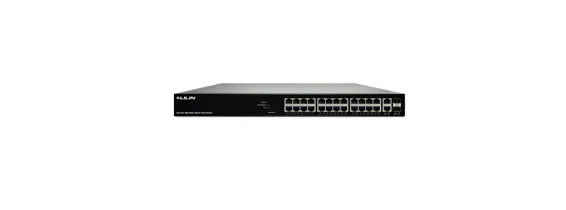 Lilin - PS3268C - 24-Port Web Smart GbE PoE+Switch