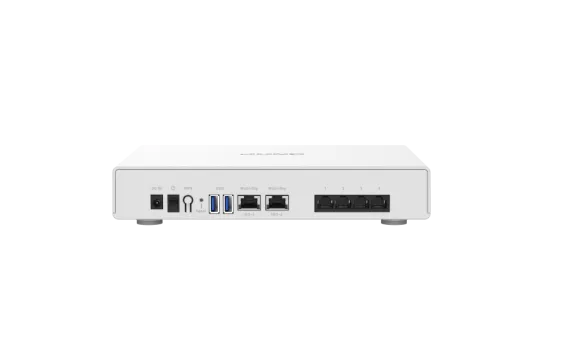 QNAP - QHora-301W-US - QNAP QHora 301W: Dual 10G Wifi 6 AX3600 Fanless SD-WAN Router