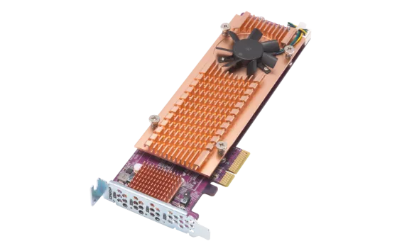 QNAP - QM2-4P-342 - Quad M.2 PCIe SSD Expansion Card