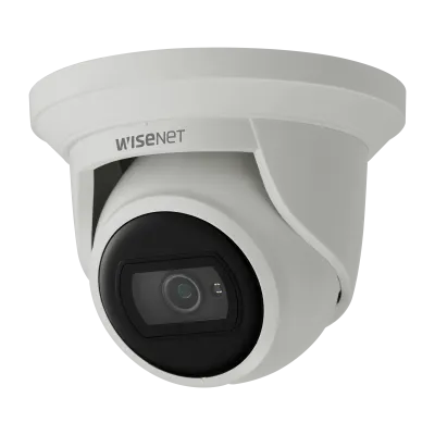 Hanwha - QNE-8011R - 5 MP Network IR Wisenet Q Mini Flateye Camera, 2.8mm Fixed Focal Lens 