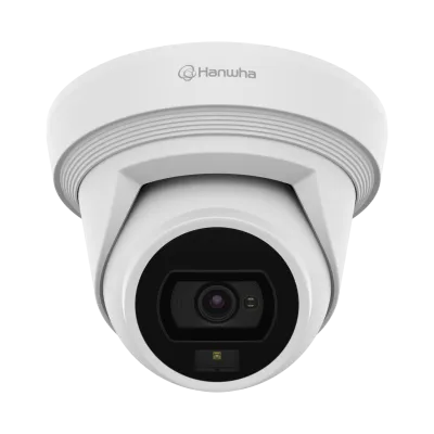 Hanwha - QNE-C9013RL - 4K Network Outdoor Flat-Eye Wisenet Q Camera with 3mm Fixed Focal Lens