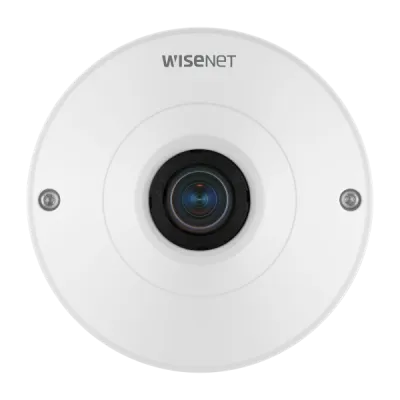Hanwha - QNF-9010 - 12MP Network Indoor Fisheye Dome Wisenet Q Camera 