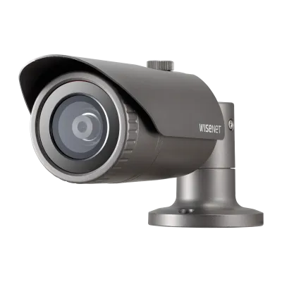 Hanwha - QNO-8010R - 5MP Network Outdoor Vandal Bullet Wisenet Q Camera, 2.8mm Fixed Focal Lens