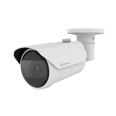 Hanwha - QNO-C9083R - 4K AI IR Bullet Camera with 3.2~10.2mm Varifocal Lens