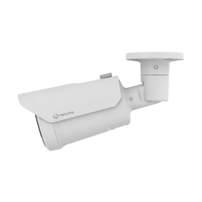 Hanwha - QNO-C9083R - 4K AI IR Bullet Camera with 3.2~10.2mm Varifocal Lens