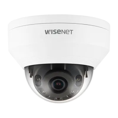 Hanwha - QNV-7012R - 4MP IR Outdoor Wisenet Q Vandal Dome Camera, 2.8mm Fixed Focal Lens