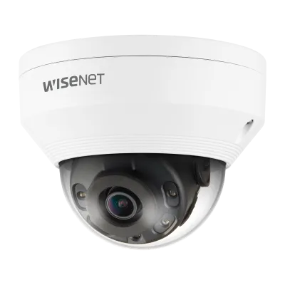 Hanwha - QNV-8010R - 5MP Network Outdoor Vandal Dome Wisenet Q Camera, 2.8mm Fixed Focal Lens