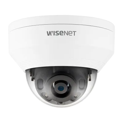 Hanwha - QNV-8020R - 5MP Network Outdoor Vandal Dome Wisenet Q Camera with 4.0mm Fixed Focal Lens