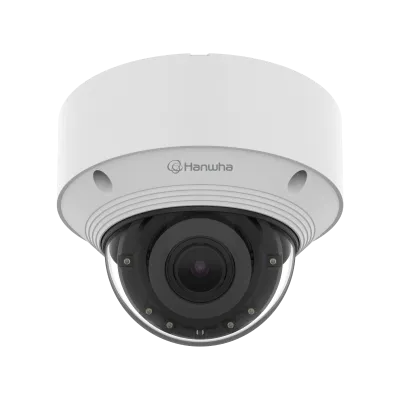 Hanwha - QNV-C6083R - Wisenet Q network outdoor vandal dome camera, 2MP @ 30fps, motorized vari-focal lens 3.2~10.2mm (H: 102.0°~32.2° / V: 54.2°~18.3°), triple codec H.265/H.264/MJPEG with Wisestream III (Based on AI engine), WiseNRⅡ(Based on AI eng
