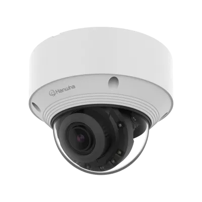 Hanwha - QNV-C6083R - Wisenet Q network outdoor vandal dome camera, 2MP @ 30fps, motorized vari-focal lens 3.2~10.2mm (H: 102.0°~32.2° / V: 54.2°~18.3°), triple codec H.265/H.264/MJPEG with Wisestream III (Based on AI engine), WiseNRⅡ(Based on AI eng