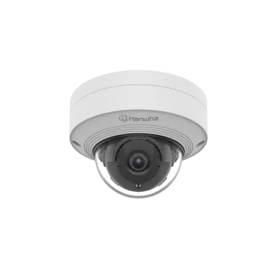 Hanwha - QNV-C8012 - Wisenet Q mini network outdoor vandal dome camera, 5MP @ 30fps, fix lens 2.4mm (H:123°/V: 91°), triple codec H.265/H.264/MJPEG with Wisestream III (Based on AI engine), WiseNRⅡ(Based on AI engine), WDR 120dB, WiseMD based on AI e