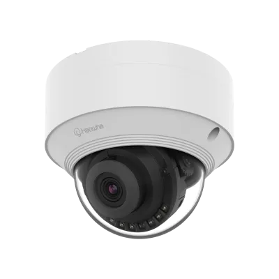 Hanwha - QNV-C8023R - 5MP Wisenet Q Mini Network Outdoor Vandal Dome Camera, 4mm Fixed Lens