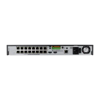 Hanwha - QRN-1630S-20TB - 16 Channel Network Video Record, 20TB with 16 PoE Ports 