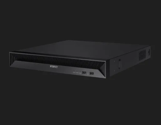 Hanwha - QRN-1630S-4TB - 16 Channel Network Video Record, 4TB with 16 PoE Ports 