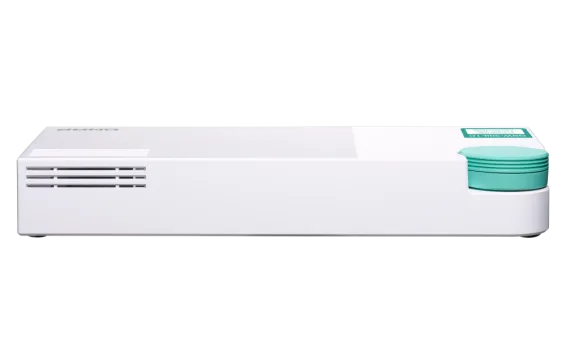 QNAP - QSW-308-1C-US - QNAP QSW-308-1C 8-Port unmanage 1GbE switch. Eight 1GbE NBASE-T ports