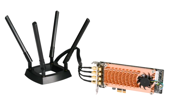 QNAP - QWA-AC2600 - Dual-band AC2600 wireless PCIe expansion card