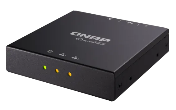 QNAP - QWU-100 - 2 LAN port Wake-On-Wan device, powered with USB type-C or PoE LAN port