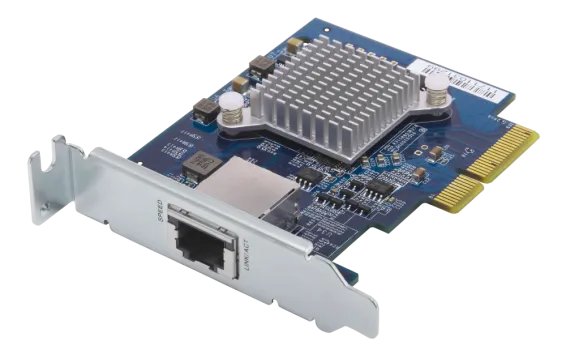 QNAP - QXG-10G1T - Single-port (10Gbase-T) 10GbE network expansion card