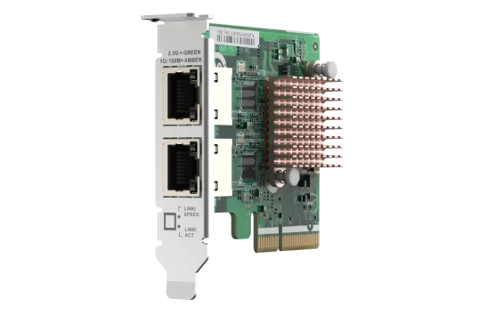 QNAP - QXG-2G2T-I225 - Dual port 2.5GbE 4-speed Network card