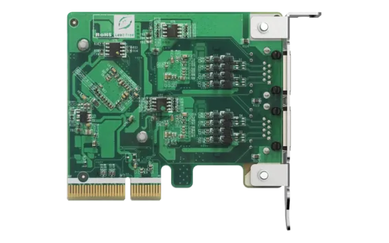 QNAP - QXG-2G2T-I225 - Dual port 2.5GbE 4-speed Network card