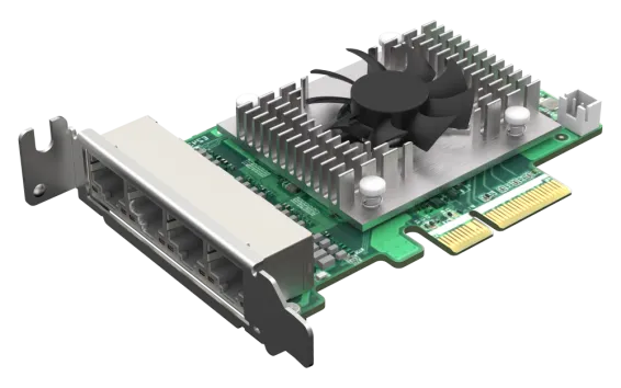 QNAP - QXG-2G4T-I225 - Quad port 2.5GbE 4-speed Network card