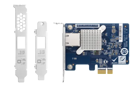 QNAP - QXG-5G1T-111C - 5GbE multi-Gig expansion card;Aquantia AQC111C