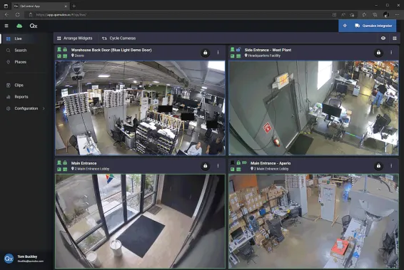 Qumulex - QXP-120 - Cloud-managed single camera/door subscription, live view and on-premises record for cameras, billed every 10 years
