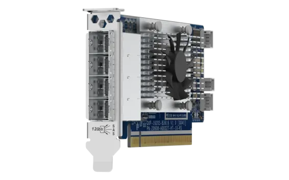 QNAP - QXP-1620S-B3616W - 4-port miniSAS HD host bus adapter