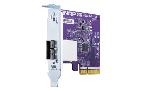 QNAP - QXP-400eS-A1164 - 1-port SFF-8088 SATA host bus adapter