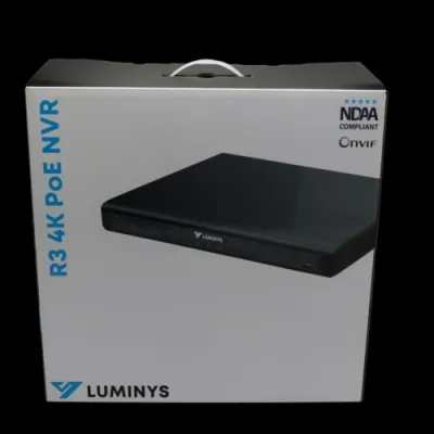 Luminys - R32-16PA - R3 Starter Series NVR, 8MP 16 Channel 1U 16-Port PoE, 2SATA, Analytics by Camera