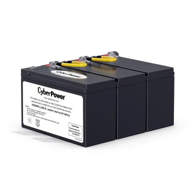 CYBERPOWER - RB1270X3A - CyberPower RB1270X3A UPS Replacement Battery, 3 x 12V/7Ah, 18-month Warranty