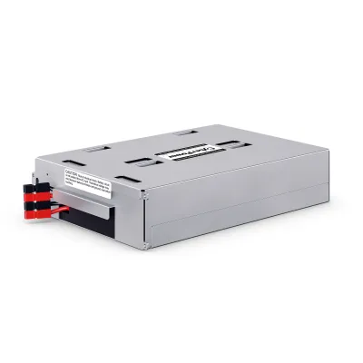 CYBERPOWER - RB1270X4E - Replacement Battery Cartridge for OR1500PFCRT2U, 4 batteries, 12V/7AH, Sealed lead-acid, 18 month warranty