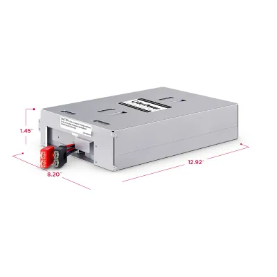 CYBERPOWER - RB1290X4C - Replacement Battery Cartridge for OR2200PFCRT2U and OR2200PFCRT2Ua, 4 batteries, 12V/9AH, Sealed lead-acid, 18 month warranty