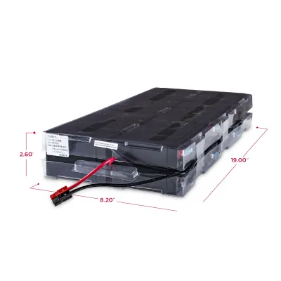 CYBERPOWER - RB1290X6B - Replacement Battery Cartridge for BP72V60ART2U, 18 Month Warranty