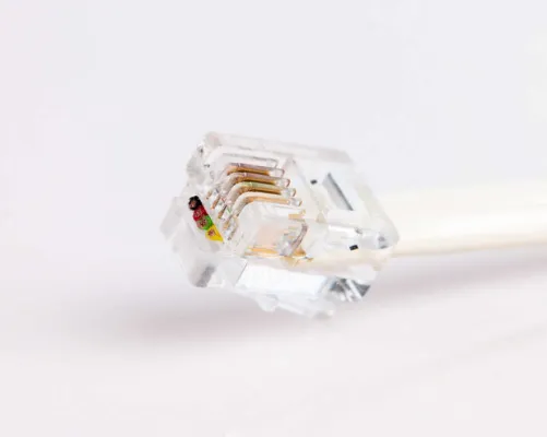 Jonard Tools - RJ11-100 - RJ11 Pass-Through Connectors (Pack of 100)