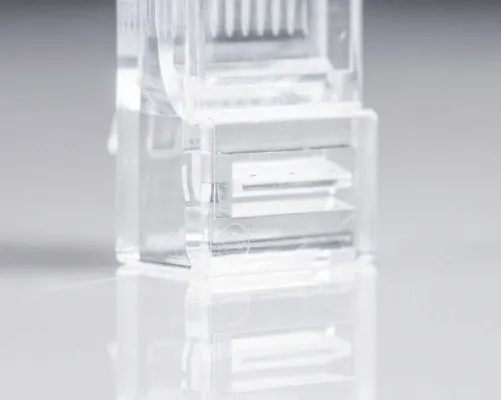 Jonard Tools - RJ45-5100 - RJ45 Cat5/5e Pass-Through Connectors, 100 Pcs In Jar