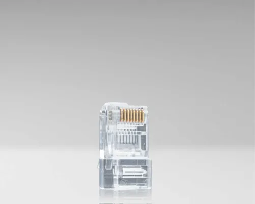 Jonard Tools - RJ45-650 - RJ45 Cat6 Pass-Through Connectors, 50 Pcs In Jar
