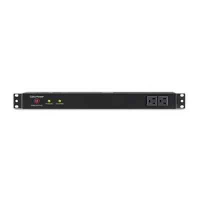 CYBERPOWER - RKBS15S2F10R - 3600 J, 120 V, NEMA 5-15P plug, 12 NEMA 5-15R (2 front, 10 rear), 15 ft cord, Limited lifetime warranty