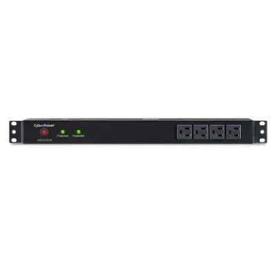 CYBERPOWER - RKBS15S4F12R - 3600 J, 120 V, NEMA 5-15P plug, 16 NEMA 5-15R (4 front, 12 rear), 15 ft cord, Limited lifetime warranty