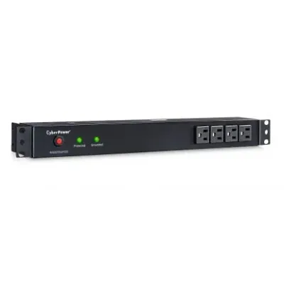 CYBERPOWER - RKBS15S4F12R - 3600 J, 120 V, NEMA 5-15P plug, 16 NEMA 5-15R (4 front, 12 rear), 15 ft cord, Limited lifetime warranty
