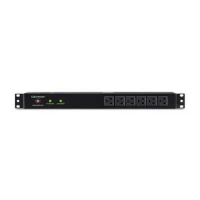 CYBERPOWER - RKBS15S6F12R - 3600 J, 120 V, NEMA 5-15P plug, 18 NEMA 5-15R (6 front, 12 rear), 15 ft cord, Limited lifetime warranty