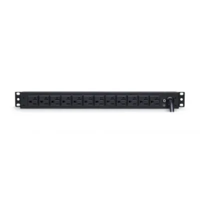 CYBERPOWER - RKBS20ST6F12R - 1800 J, 120 V, NEMA L5-20P twist lock plug, 18 NEMA 5-20R (6 front, 12 rear), 15 ft cord, Limited lifetime warranty