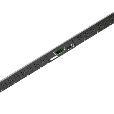 Minuteman - RPM2024N1LCD-20P - Ev6 Lcd Series 8 24 Port Ip Addressable 16 Amp Max Load 20 Amp Breaker 100 120vac 24 Outlet 0u Vertical Mounting Rpm 24 Nema 5 15/20 Receptacles Rpm