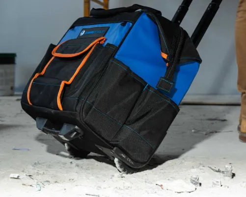 Jonard Tools - RTB-18 - Professional Rolling Tool Bag, 18 Pockets, 16"