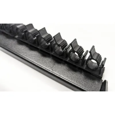 GoSimplyConnect - S45-2024UP - 24 Port PROSeries Unloaded UTP Keystone Patch Panel, Removable Face Plate, 1RU, Cable Management Bracket, cable ties and rack screws. 1ea/box