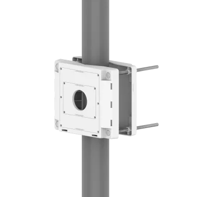 Hanwha - SBP-150PMW - Pole Mount for SBP-150NBW (Max Load 88lbs/40kg)